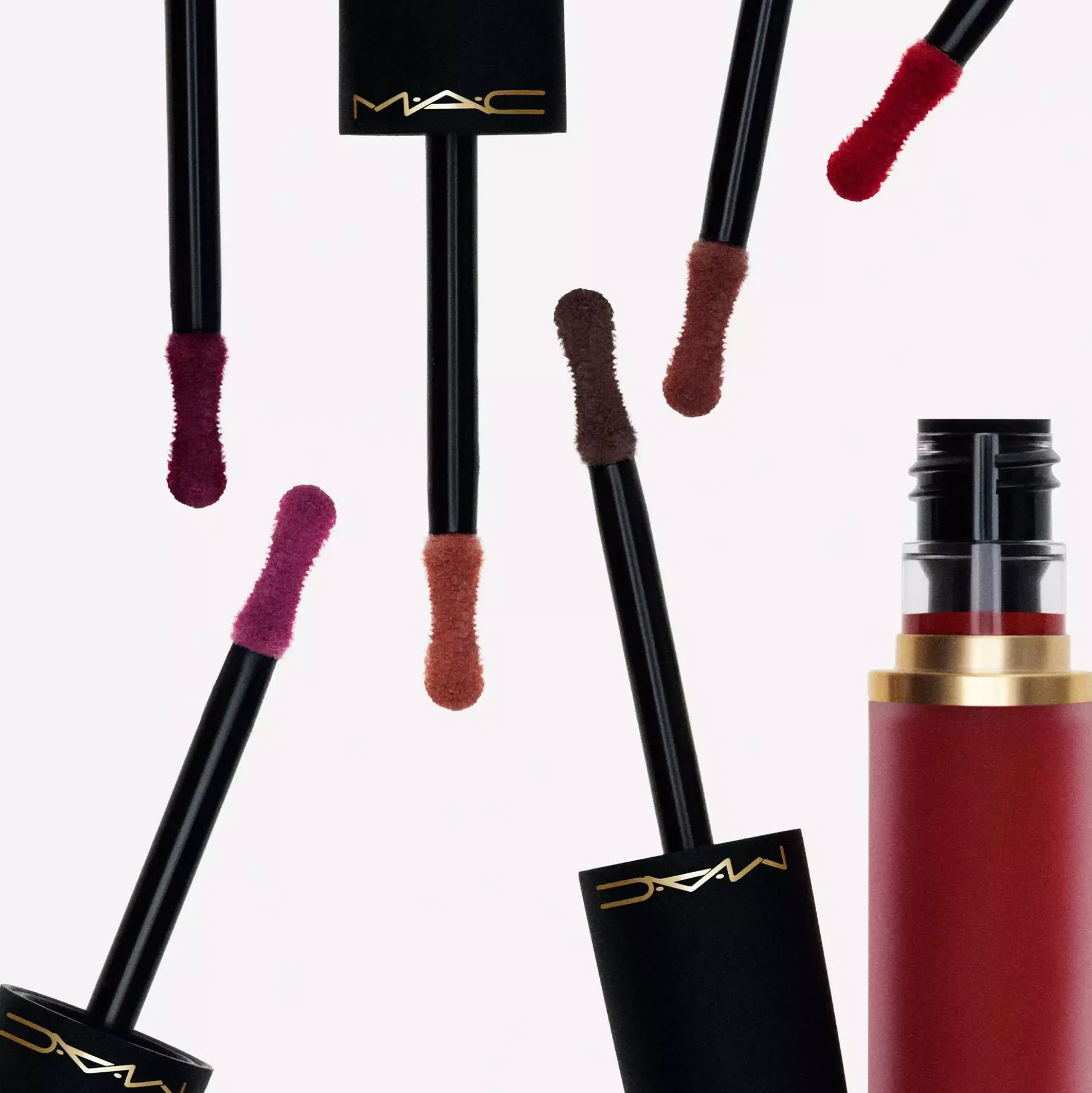 MAC CosmeticsPowder Kiss Lip + Cheek Mousse A Little Tamed
