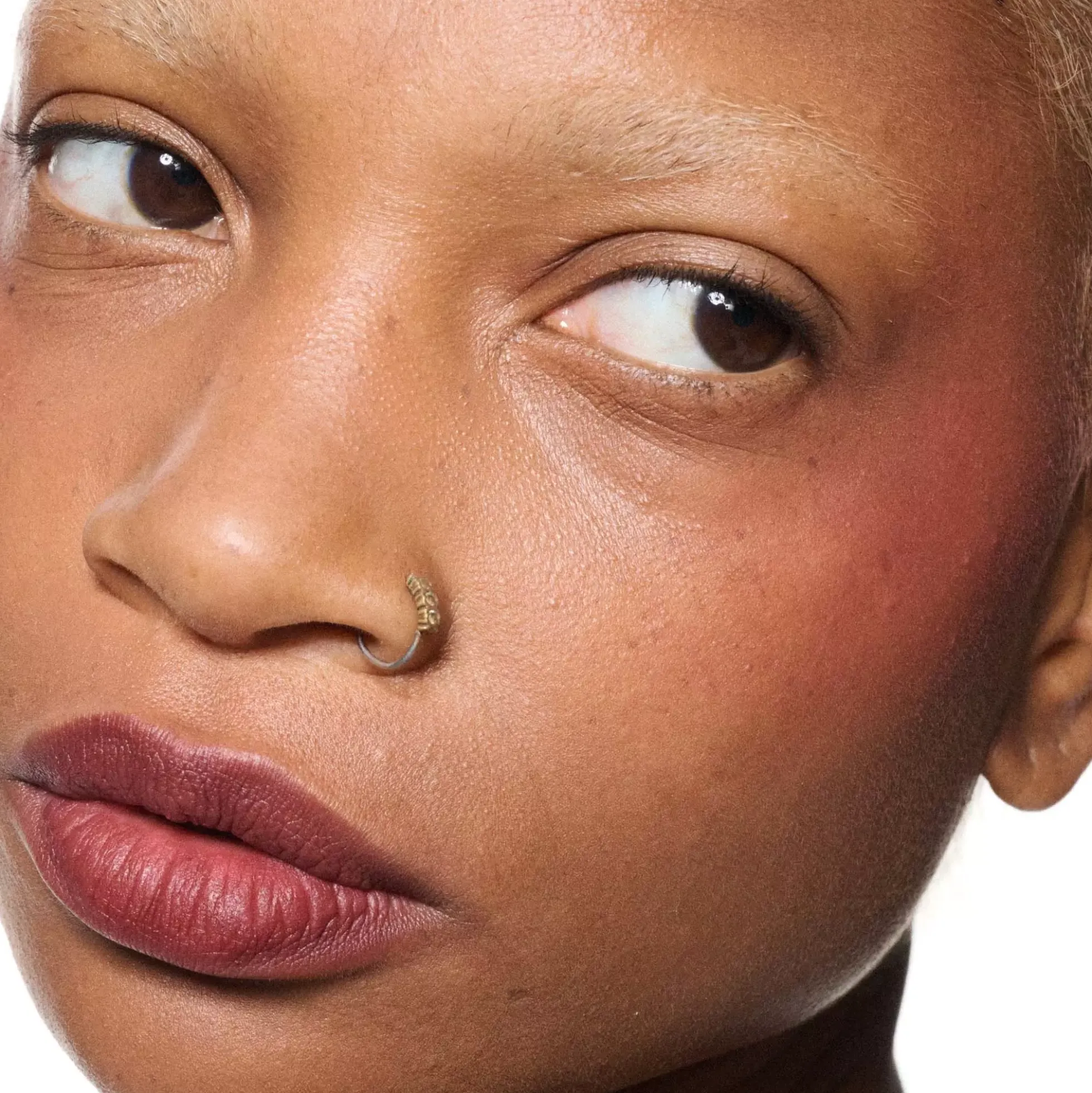 MAC CosmeticsPowder Kiss Lip + Cheek Mousse Over the Taupe