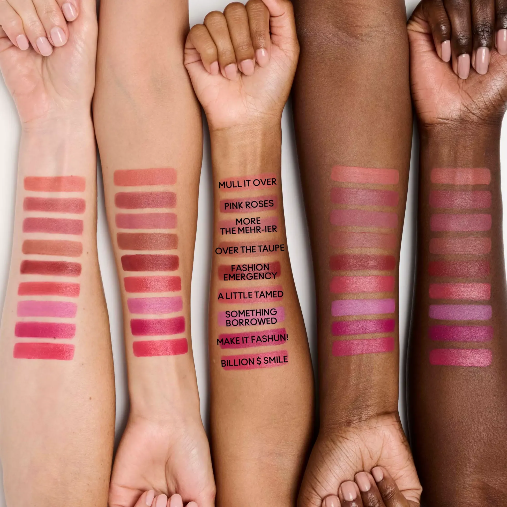 MAC CosmeticsPowder Kiss Lip + Cheek Mousse Over the Taupe