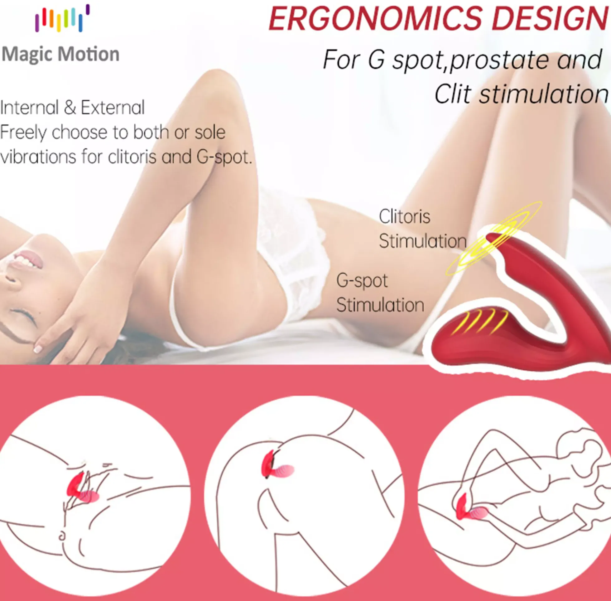 Magic Motion App Controlled Insertable Vibrator - Umi