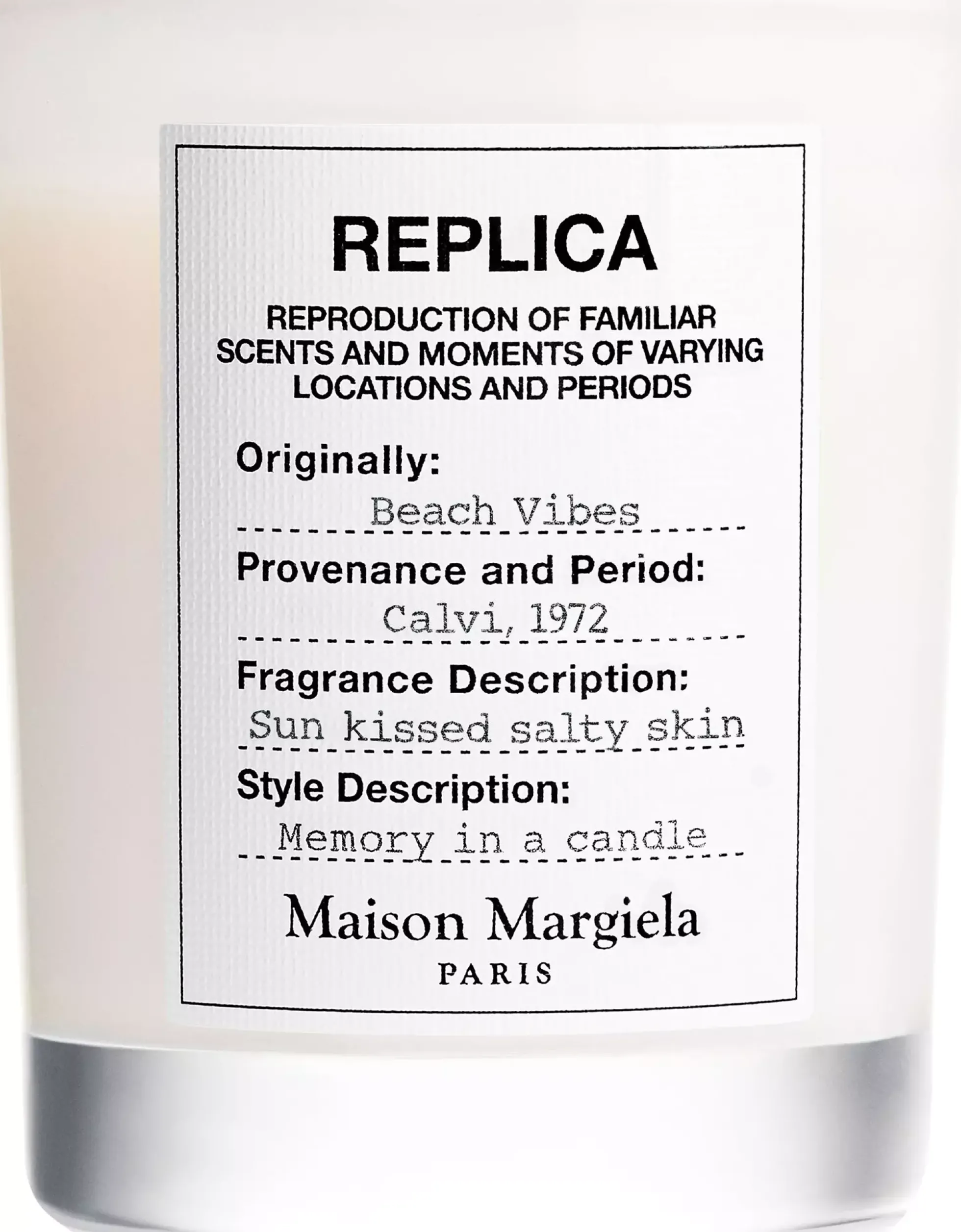 Maison Margiela Replica Candle Beach Vibes 165 g