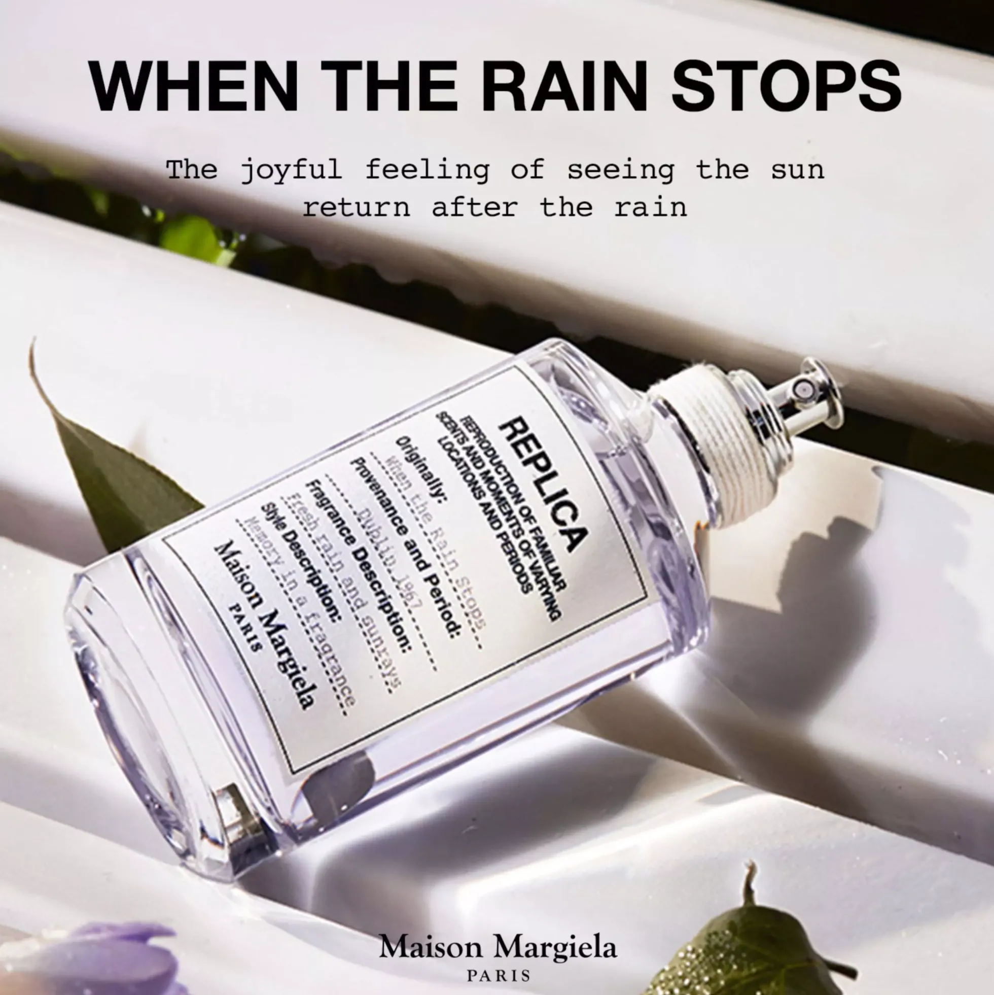 Maison MargielaReplica When the Rain Stops Eau de Toilette 30 ml