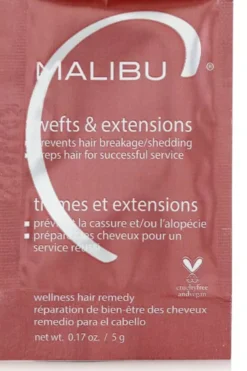 Malibu C Wefts & Extensions Sachet 1st