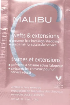 Malibu C Wefts & Extensions Sachet 1st