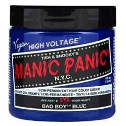 Manic Panic Semi-Permanent Hair Color Cream Bad Boy Blue