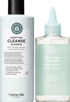 maria nilaPurifying Cleanse Bundle Shampoo 350 ml & Serum 150 ml