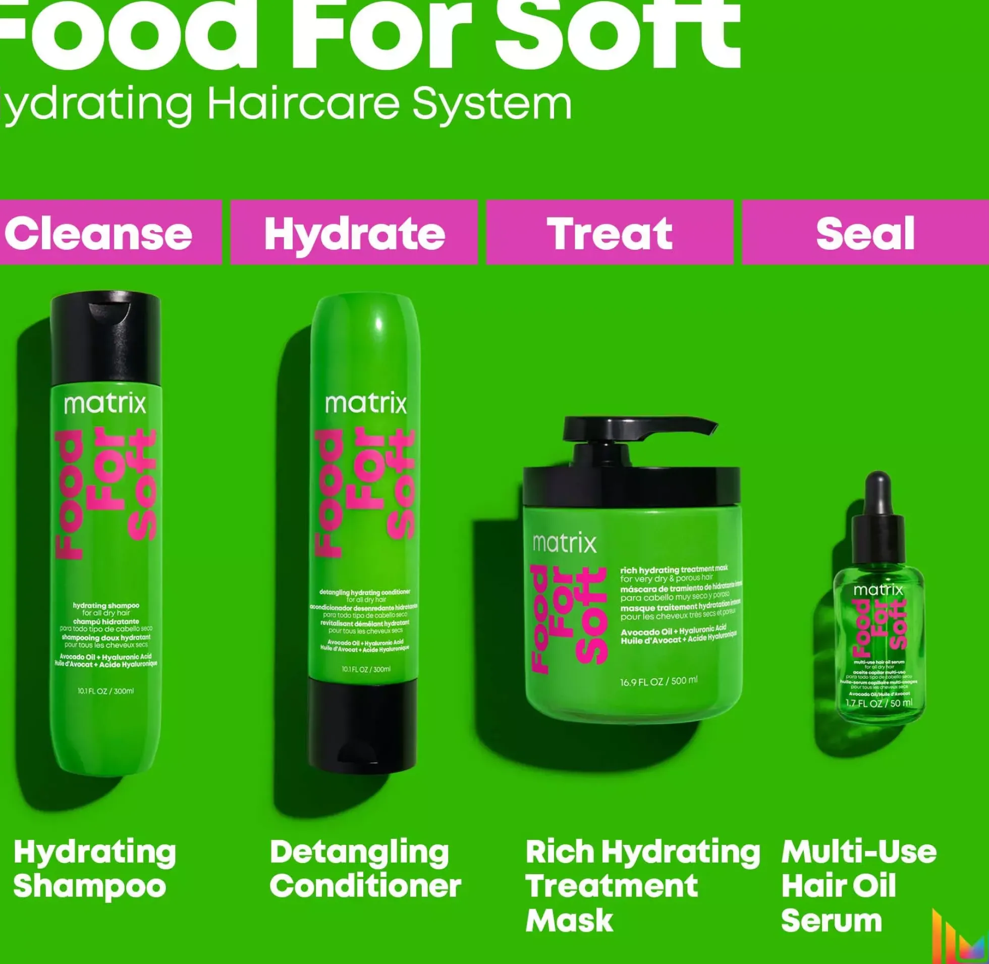 MatrixFood For Soft Rich Hydrating Treatment Mask 500 ml
