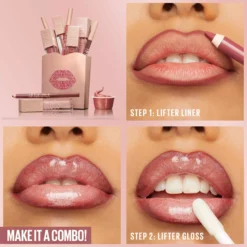 Maybelline New York Lifter Lip Bundle Gloss 21 Gummy Bear & Liner 06 Line Leader