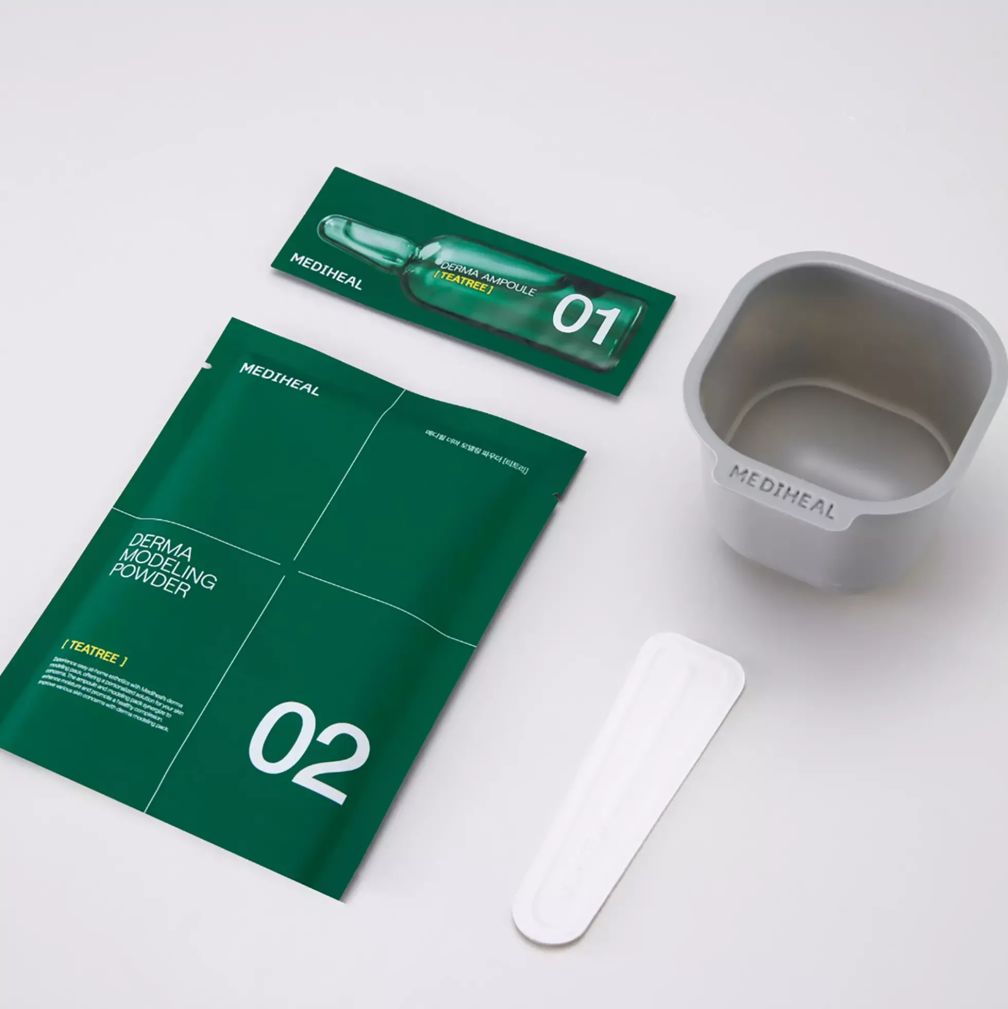 Mediheal Derma Modeling Pack Teatree Claming 1 st