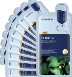 Mediheal Dermaplus Heartleaf Mask 10 st
