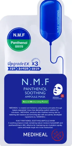Mediheal N.M.F Panthenol Soothing Ampoule Mask 10 st