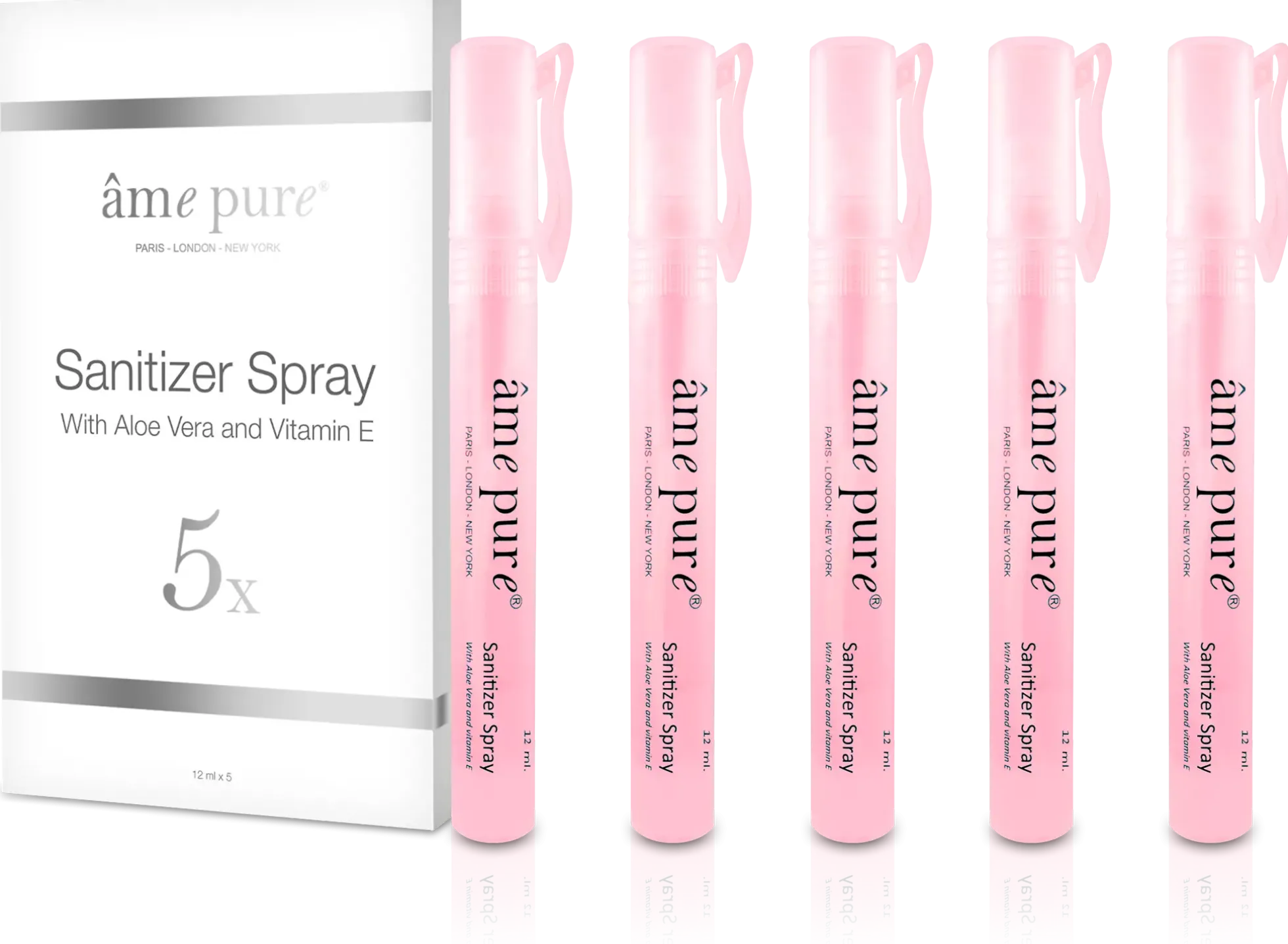 âme pure Sanitizer Spray - 5pcs pack