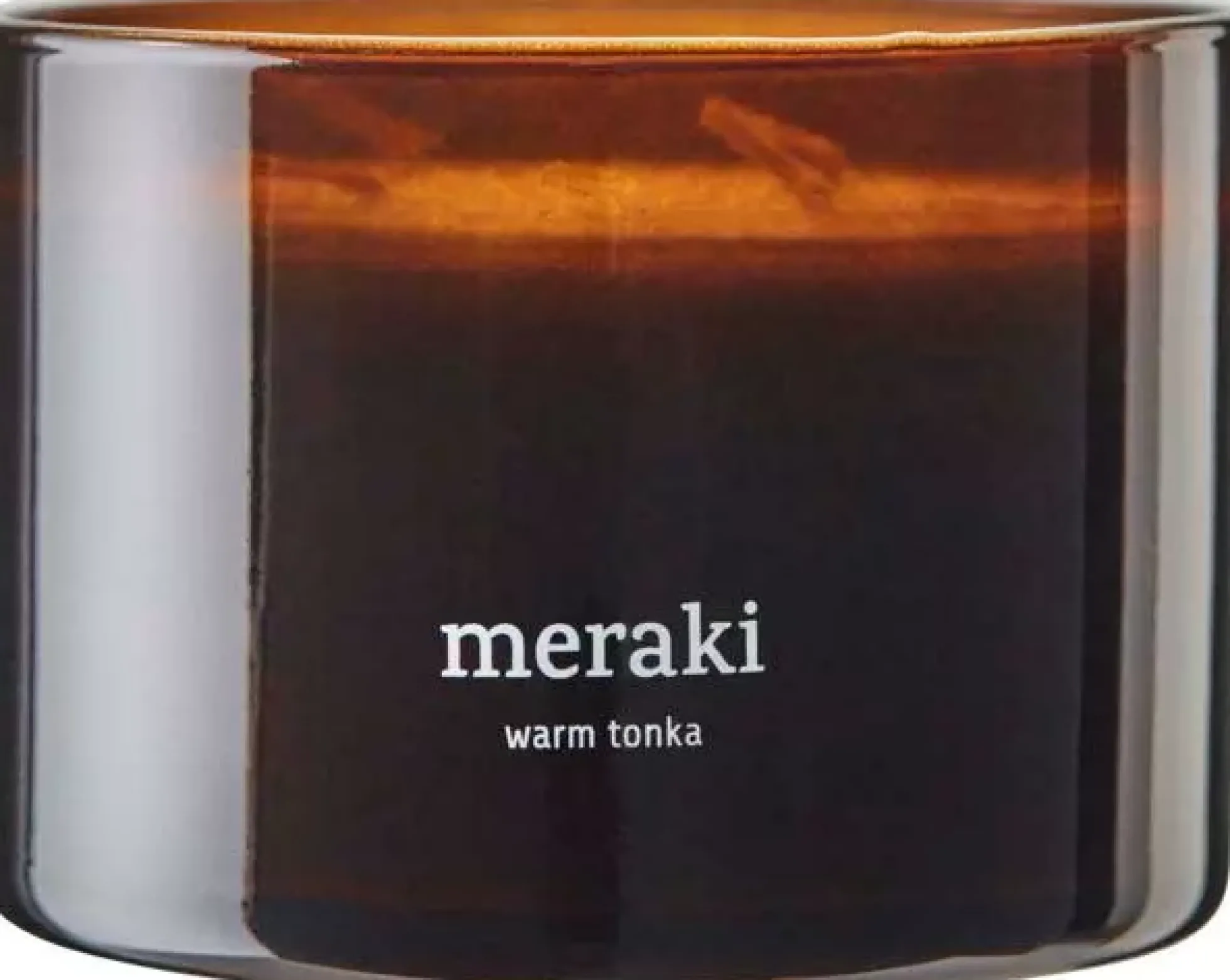 MerakiWarm Tonka Scented Candle Large