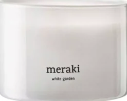 MerakiWhite Garden Scented Candle Medium