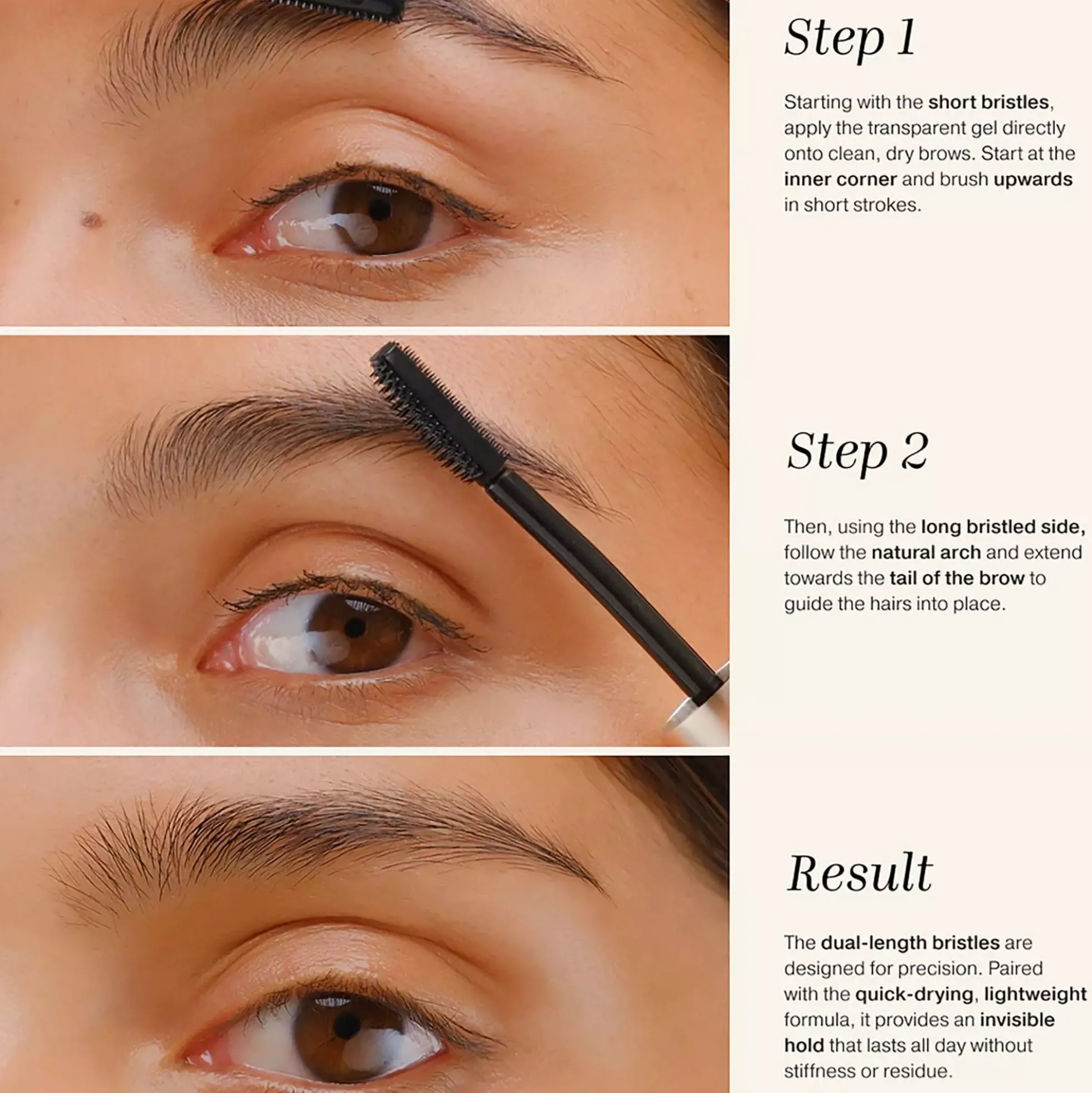 Meroda Cosmetics Precision Brow Gel Clear