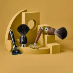 Mühle Rytmo Pure Badger Shaving Brush Petrol Blue