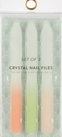 Mineas Nail File Set 3 Pcs Multicolored
