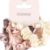Mineas Scrunchie Satin Small 4 pcs