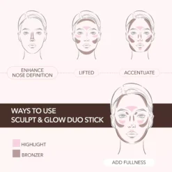 Moira Sculpt & Glow Duo Stick 600 Stay Wavy