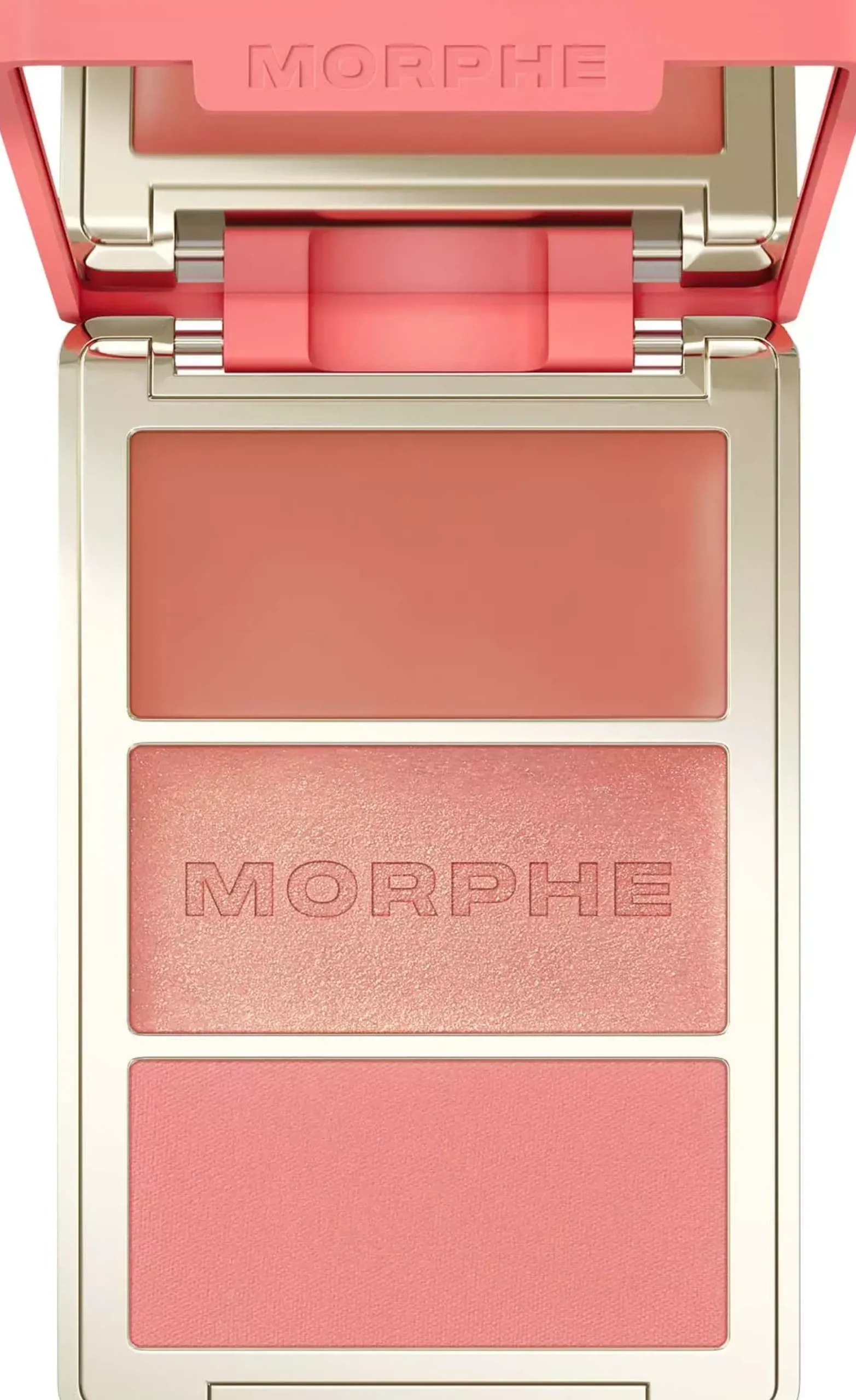 Morphe Cheek Thrills Multi-Finish Face Trio Beach Bonfire