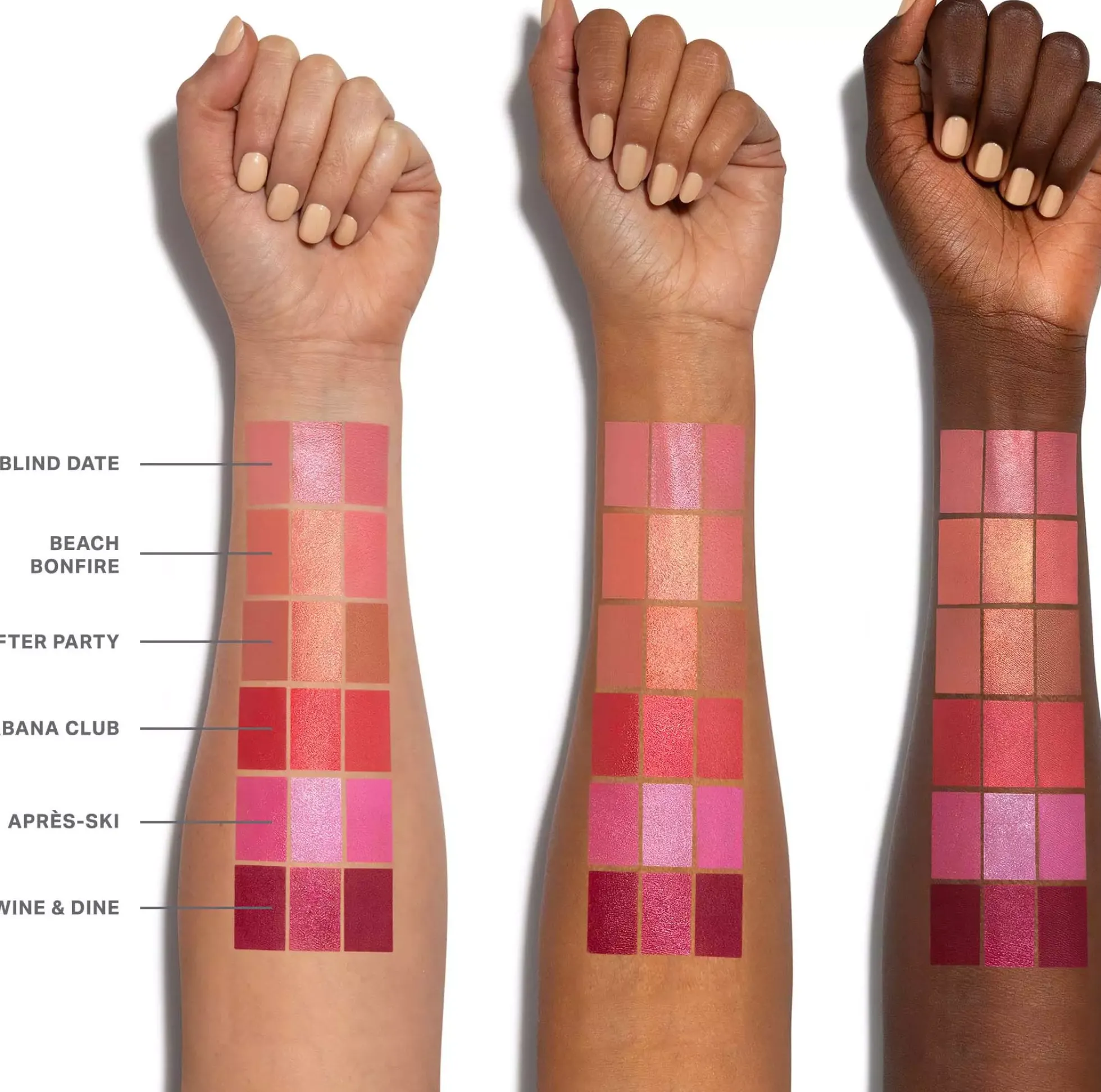 Morphe Cheek Thrills Multi-Finish Face Trio Beach Bonfire