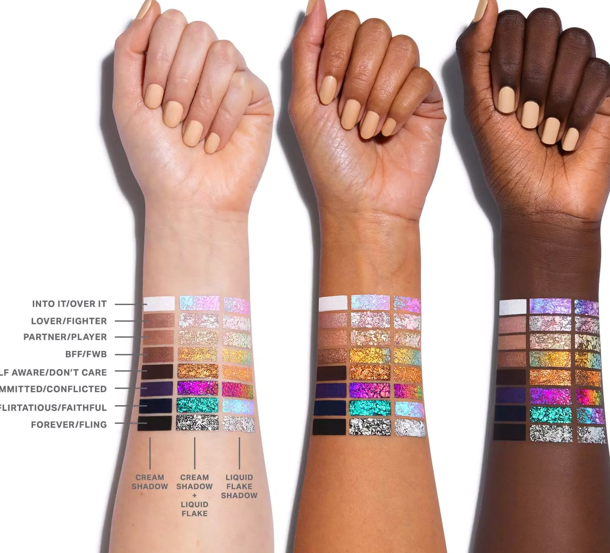 Morphe Mixed Signals Dual-Ended Cream & Liquid Shadow Stick Lover/Fighter