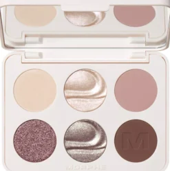 Morphe 6-Pan Eyeshadow Palette Rich Glitch