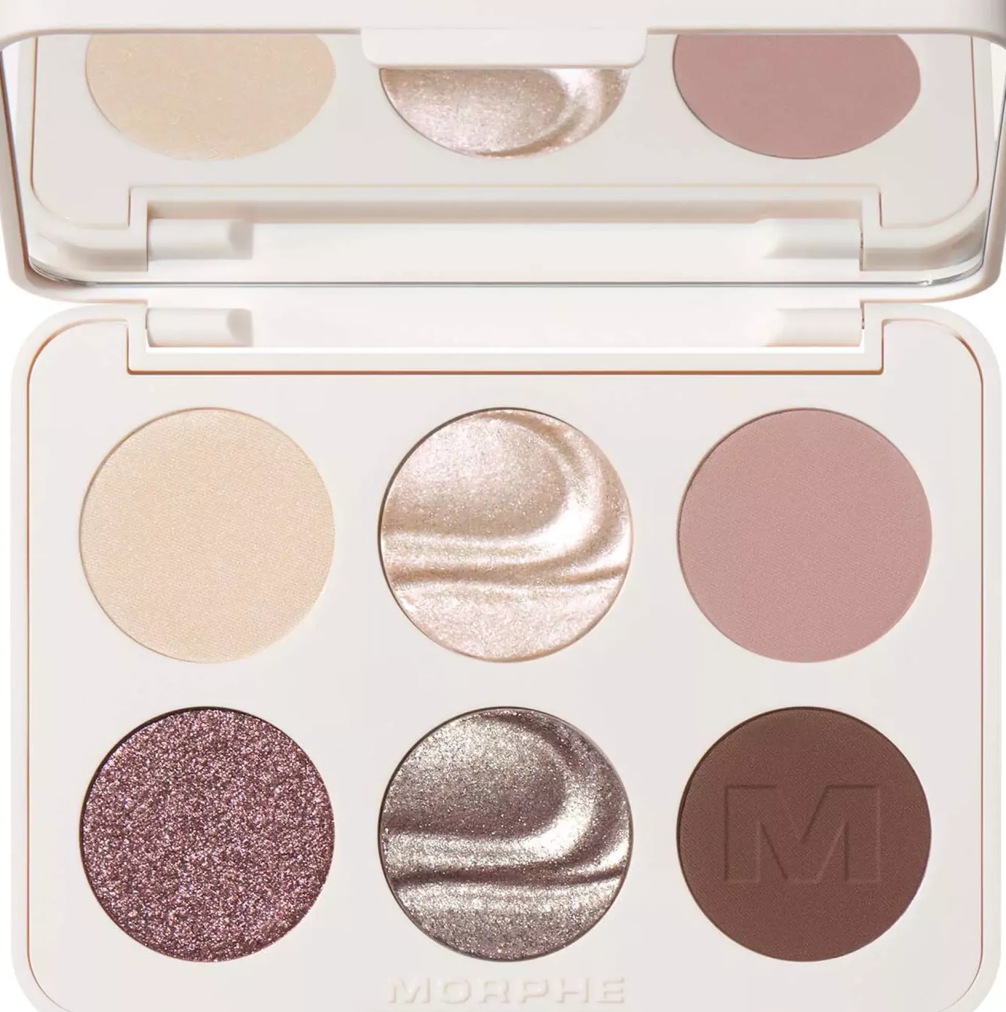 Morphe 6-Pan Eyeshadow Palette Rich Glitch