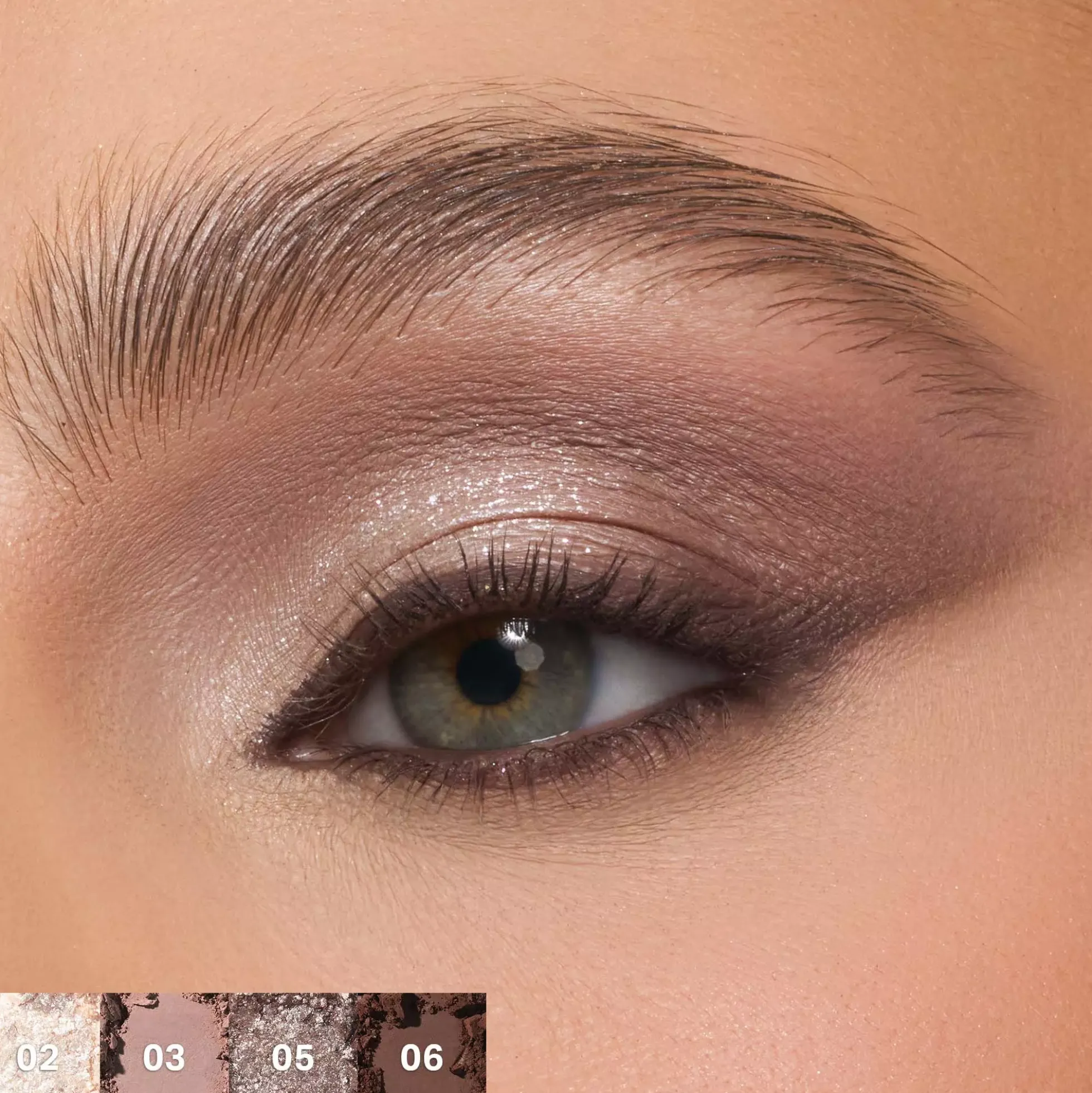 Morphe 6-Pan Eyeshadow Palette Rich Glitch