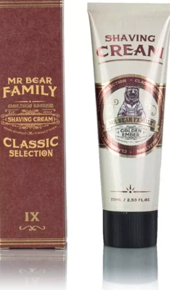 Mr Bear FamilyGolden Ember Shaving Cream 75 ml