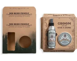 Mr Bear Family Kit Spray & Pomade Springwood