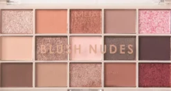 MUA Makeup Academy Eyeshadow Palette 15 Shades Blush Nudes