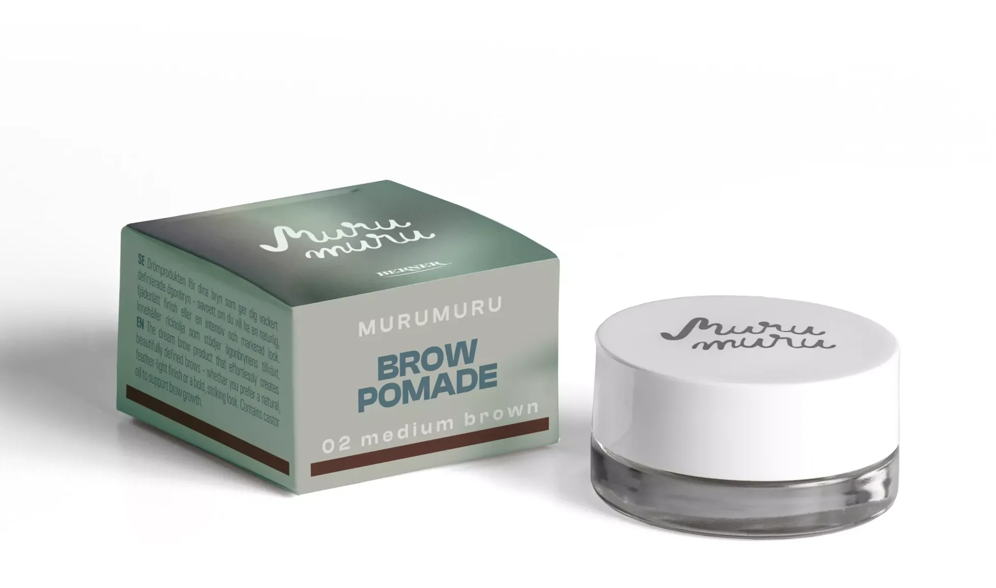 Murumuru Brow Pomade 01 Ashy Taupe