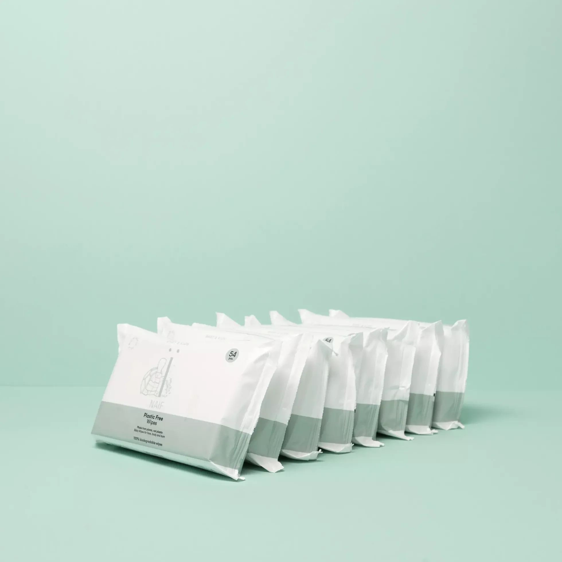 NAÏFBaby & Kids Plastic Free Wipes 16-Pack 16 st