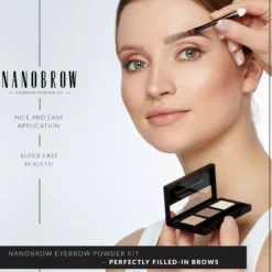 Nanobrow Eyebrow Powder Kit Dark