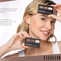 Nanobrow Eyebrow Powder Kit Dark