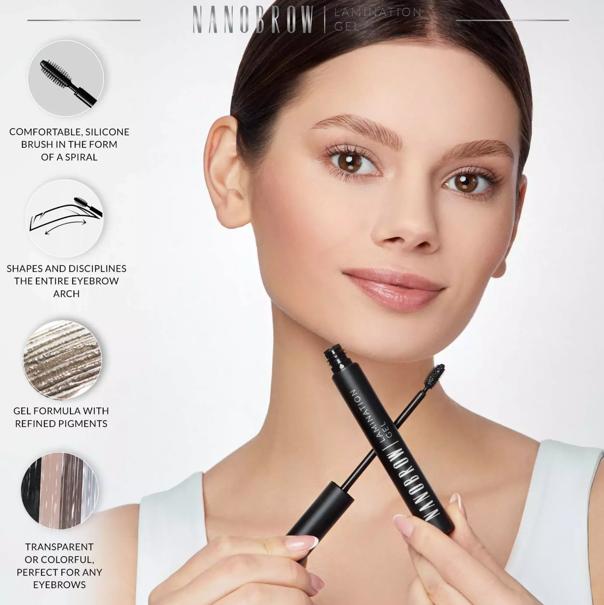 Nanobrow Lamination Gel Transparent