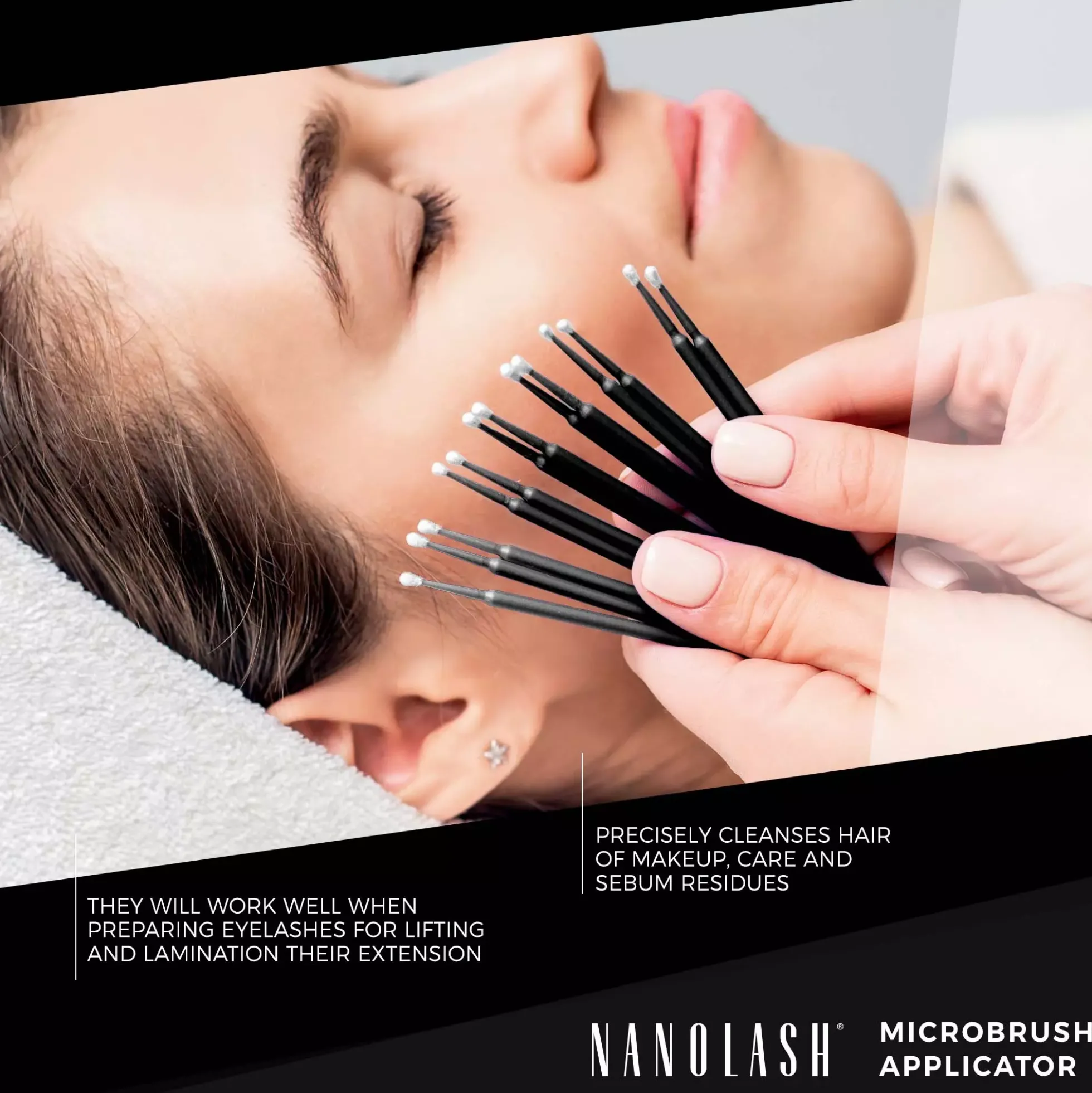Nanolash Microbrush Applicators 2,5 mm