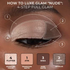 Natasha Denona Luxe Glam Compact Nude