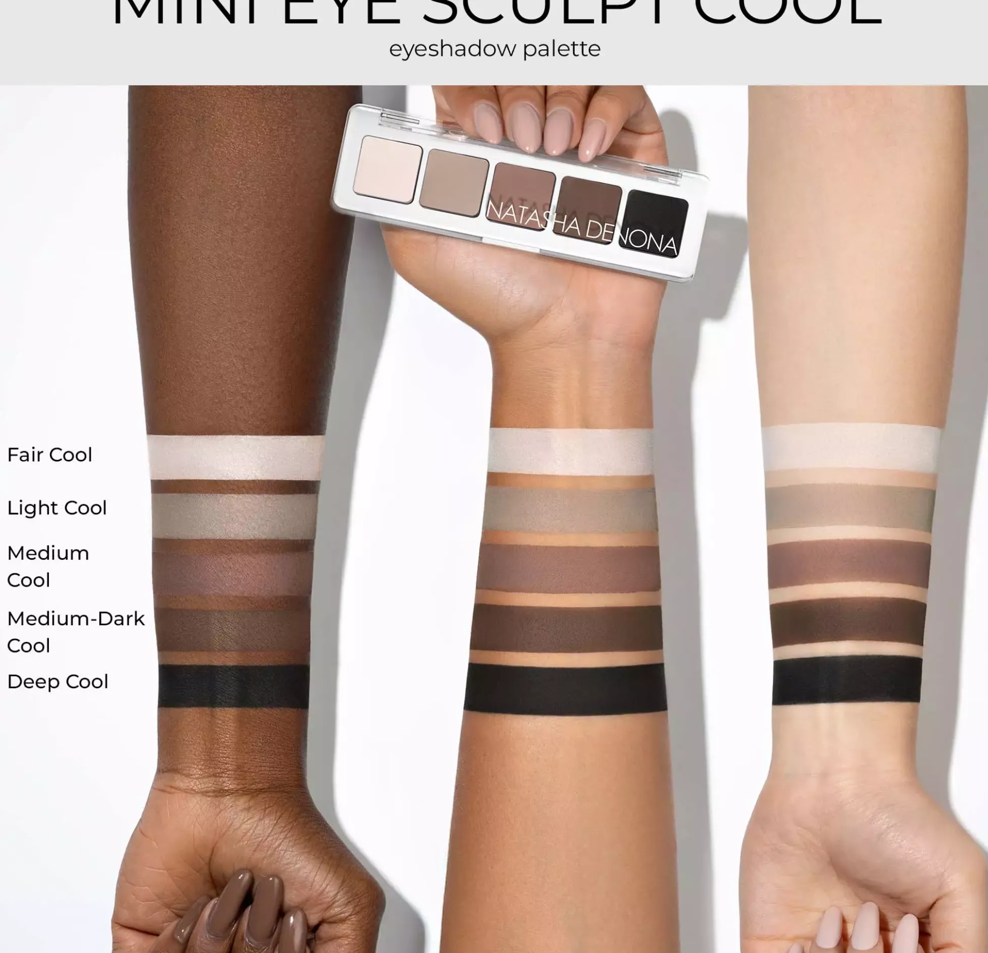 Natasha Denona Mini Eye Sculpt Palette Cool
