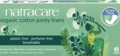 Natracare Panty Organic Cotton Panty Liners Ultra Thin 22 pcs