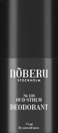 Nõberu Stockholm Deodorant No 108 Oud STHLM 75 ml