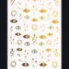 NEONAILLet Them Glow Nail Stickers Boho Gold