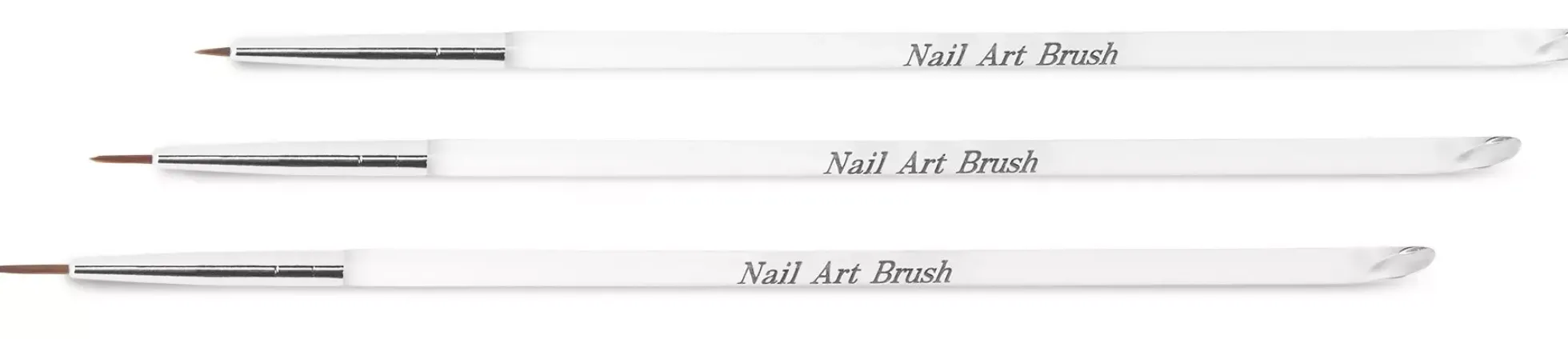 NEONAIL Set of 3 nailart brushes