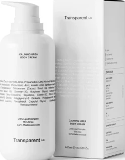 NICHE BEAUTY LABTransparent Lab Calming UREA Body Cream 400 ml