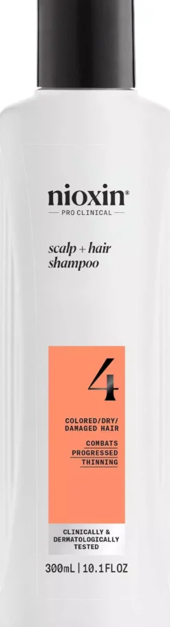 NioxinSystem 4 Shampoo for Colored Thinning Hair 1000 ml