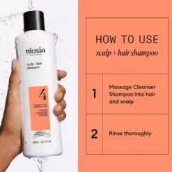 NioxinSystem 4 Shampoo for Colored Thinning Hair 1000 ml
