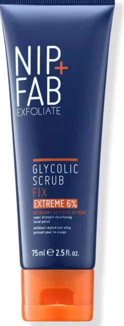 NIP+FABExfoliate Glycolic Scrub Fix Extreme 6% 75 ml
