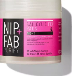 NIP+FABPurify Salicylic Fix Pads Night 60 pcs