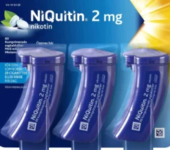 NiQuitin Komprimerad Sugtablett 2 mg 60 st